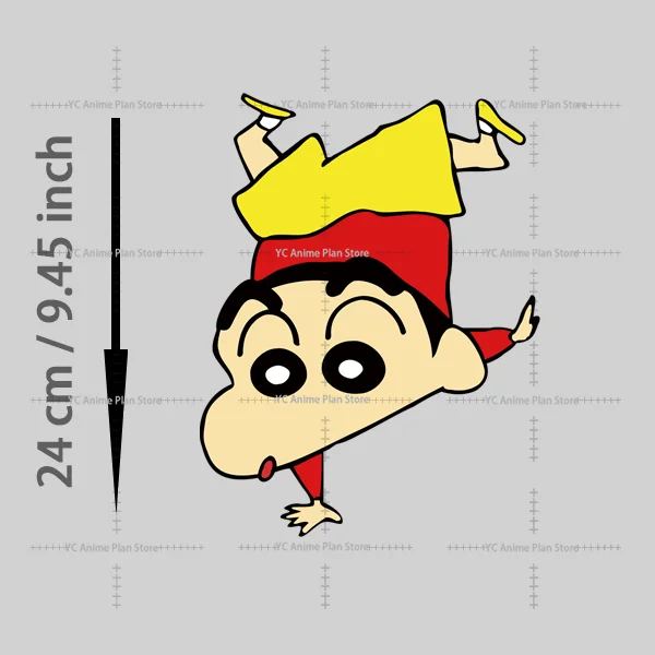 Фото Наклейки-аппликации для одежды с персонажами Crayon Shin-chan и Nohara Shinnosuke, декоративные стикеры для футболок, DIY-принты для детской одежды №3