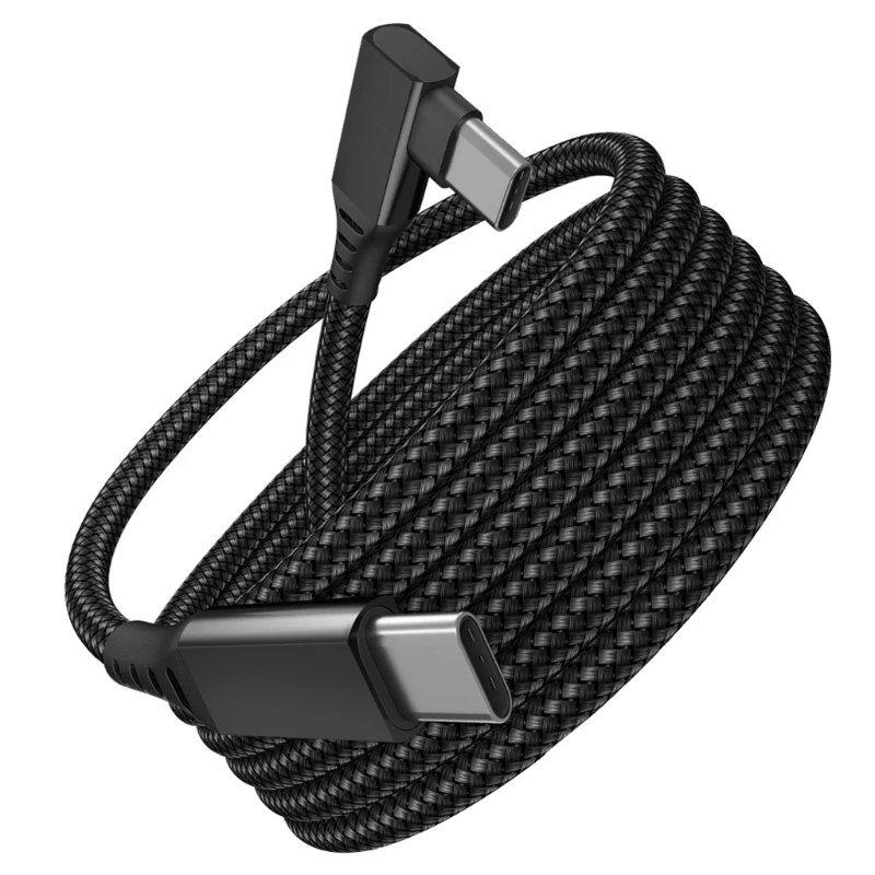

5M/16ft VR Link Cable USB C Cable Oculus Quest 2 High Speed Data Transfer Fast Charging Cable