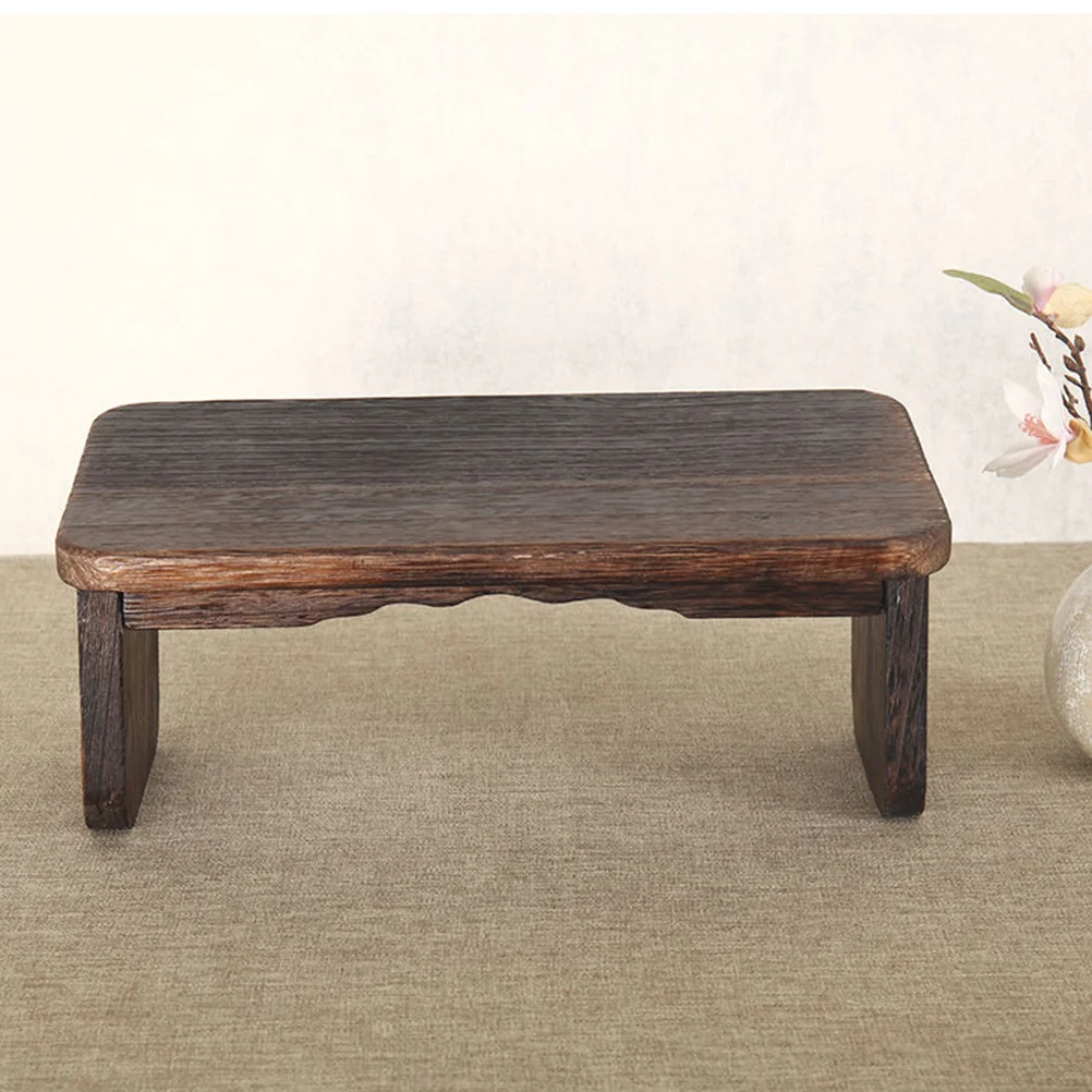 

Portable Collapsible Stool Kneel Sitting Non-skid Kneeling Mat Meditation Chair Zen Wood Wooden