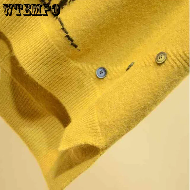 Women Pullover Sweater Vest  Autumn Winter New Loose V-neck Waistcoat Korean Ladies Knitted Vest images - 6