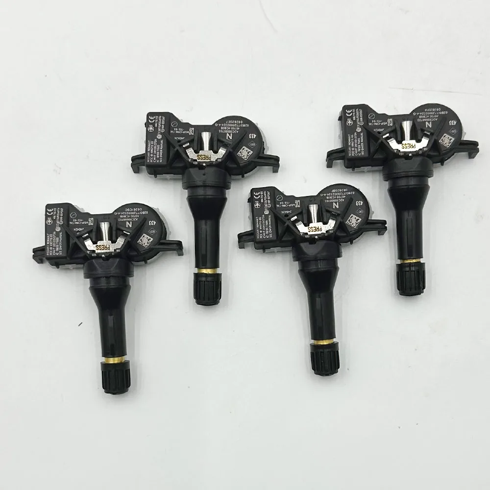 

Новые 1/4 шт. для Nissan Altima Rogue Renault Espace 407004 CB0B 407004 CB0A 40700-4CB0B 40700-4CB0A Датчик давления в шинах TPMS 433 МГц