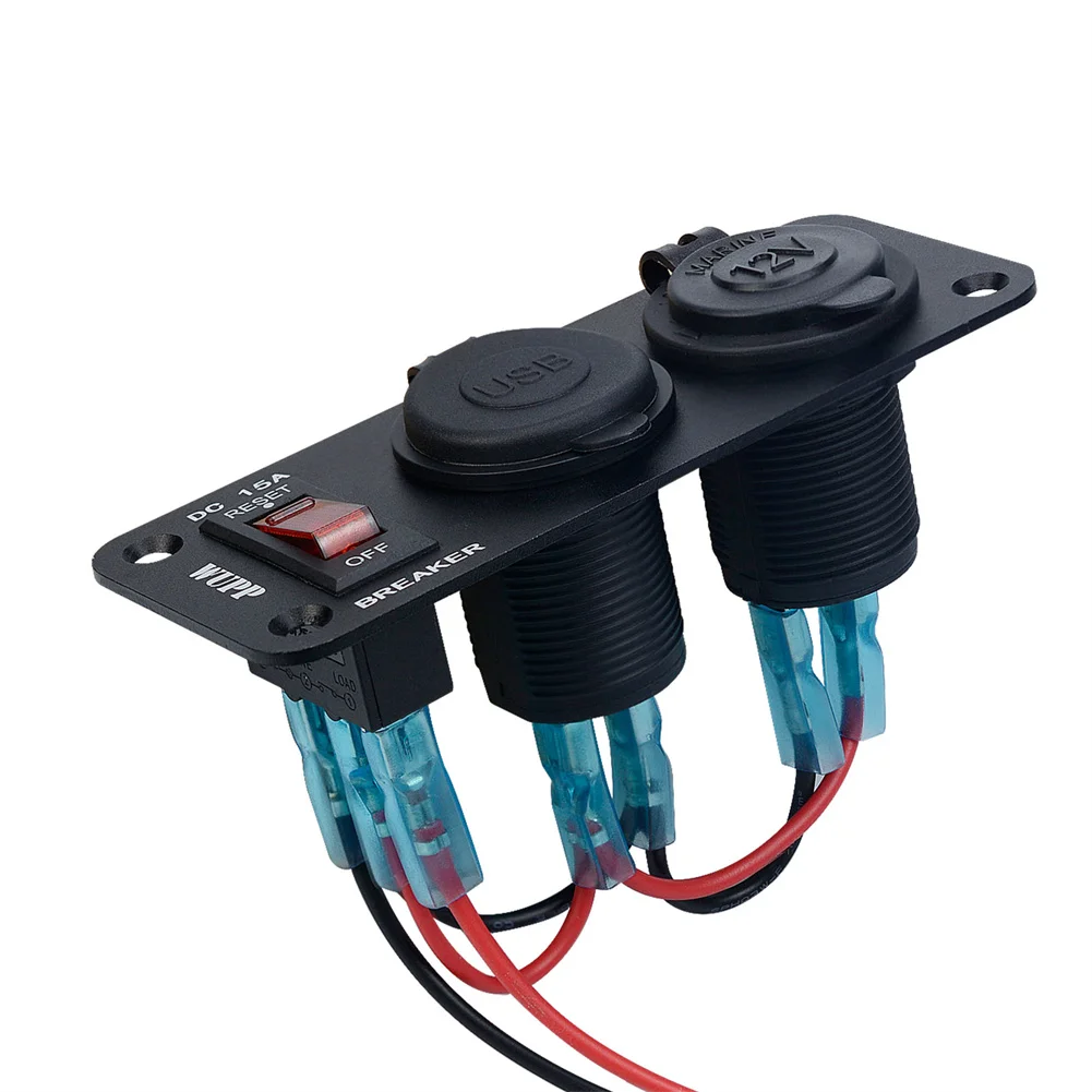 Автомобильная центральная консоль с двумя Usb-портами 4 шт. зарядное устройство