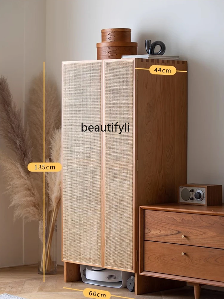 Шкаф-робот из массива дерева в японском стиле для ежедневного уборки подходящий