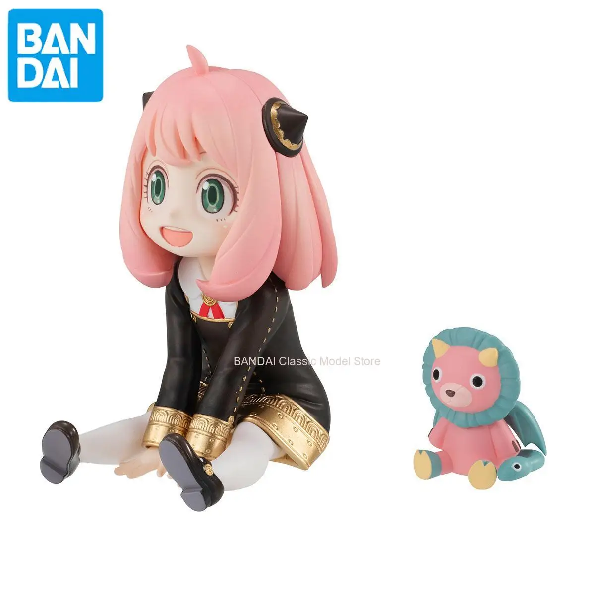 Фото BANDAI в наличии, оригинальный Mega House G.e.m Spy X Family Anya Forger, фигурка аниме, натуральная коллекционная модель в штучной упаковке, куклы, игрушка в подарок №2