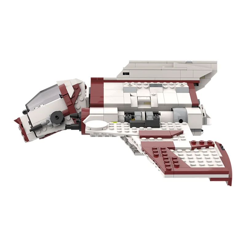 Фото 778 деталей MOC: Альтернативная модель атакующего шаттла класса Nu Republic для космических сражений, научно-фантастическая модель, конструктор, игрушка, подарок №2
