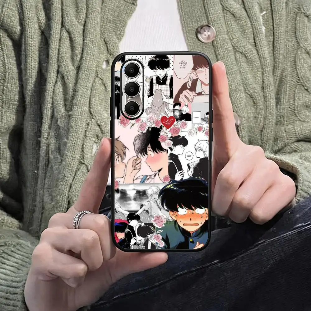 Фото Популярный чехол для телефона Hot Nakamura-kun Go For It для Samsung Galaxy S26 S25 S24 S23 S22 S21 S20 Plus Ultra Note20, мягкий, черный №4