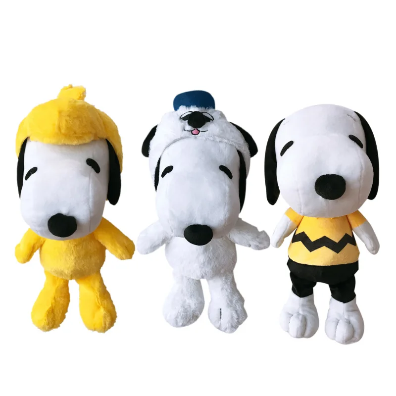 

Cute Kawaii Japanese Version Snoopy Plush Toy Innovative Hat Style 4 Spot Snoopy Doll Scratching Machine