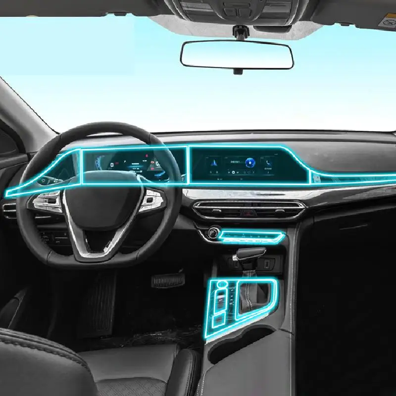 

Для Changan Eado PLUS 2020-2023 Автомобильная внутренняя центральная консоль прозрачная фотопленка для ремонта от царапин аксессуары
