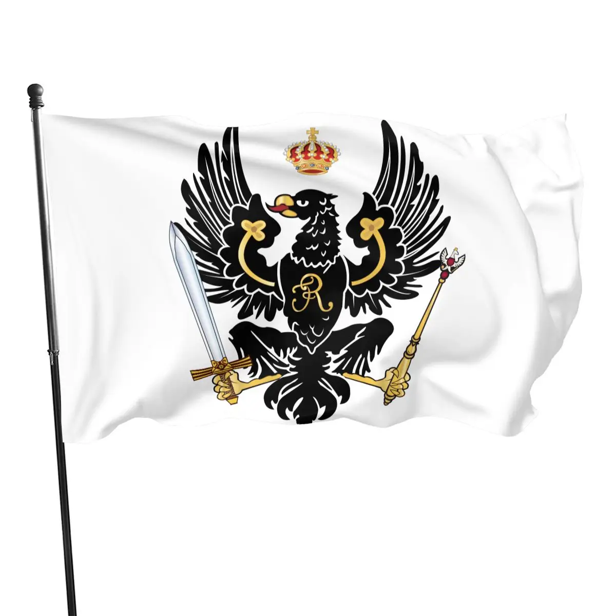 

Флаг Пруссии (1803-1892) 90 х150 см