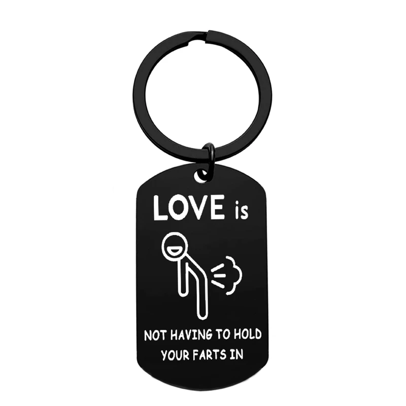 Подарочный Брелок из нержавеющей стали с надписью подарить ему на День святого