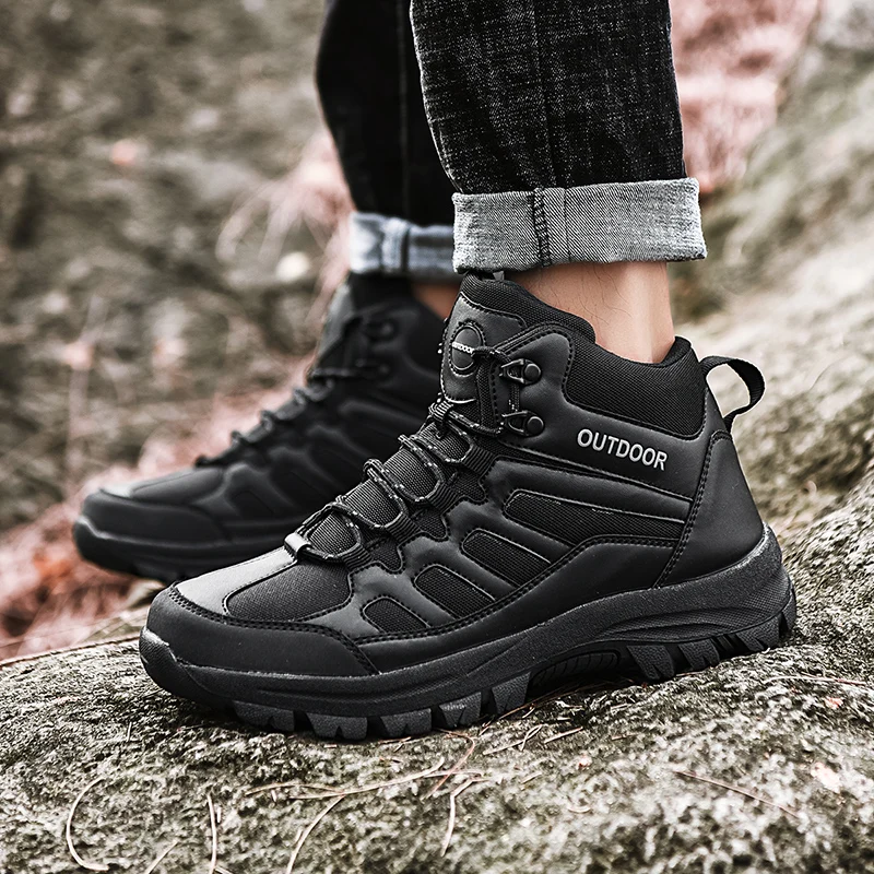 

Winter Boots Anti-Slipfor Sneakers Men 2023 Luxury Brand High Quality Black Shoes Tennis 2023 Luxury Shoes Men Dad Tennis Gym