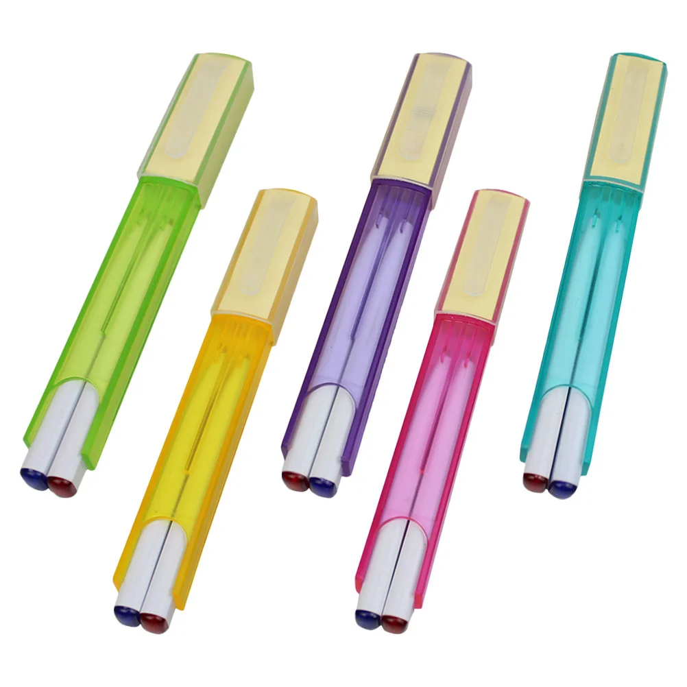 

10pcs Student Color Ballpoint Pen Business Signature Pen Writing Stationery