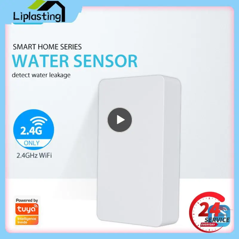 

1~5PCS Wireless Water Leakage Alarm Wifi Flood Alert Overflow Detector Tuya Smart Water Leak Sensor Home Security Alar