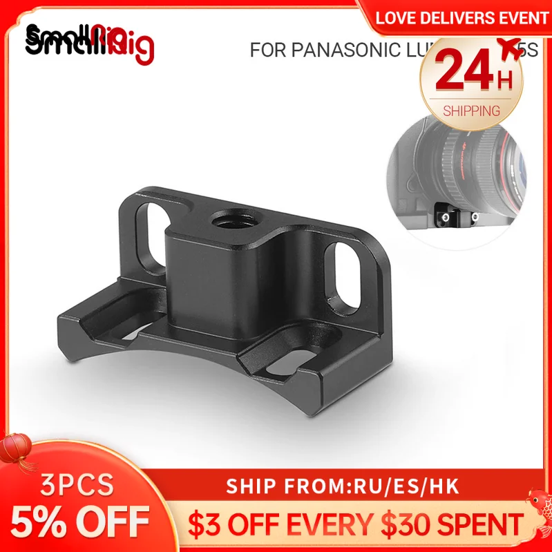 

SmallRig DSLR Camera Lens Adapter Support for Panasonic Lumix GH5/GH5S for Canon EF Lens to Micro Four Thirds T Smart Adapter