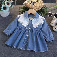girl dress%c2%a0kids skirts spring summer cotton 2022 lace flower girl dress party evening gown gift comfortable children clothing gi