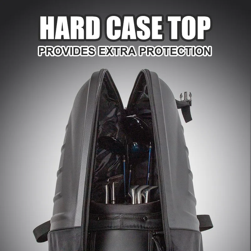 Playeagle  2022 Men and Women New Hard Top Golf Travel Cover  With Wheels and Hardcase Protable Folding  Aviation Bag