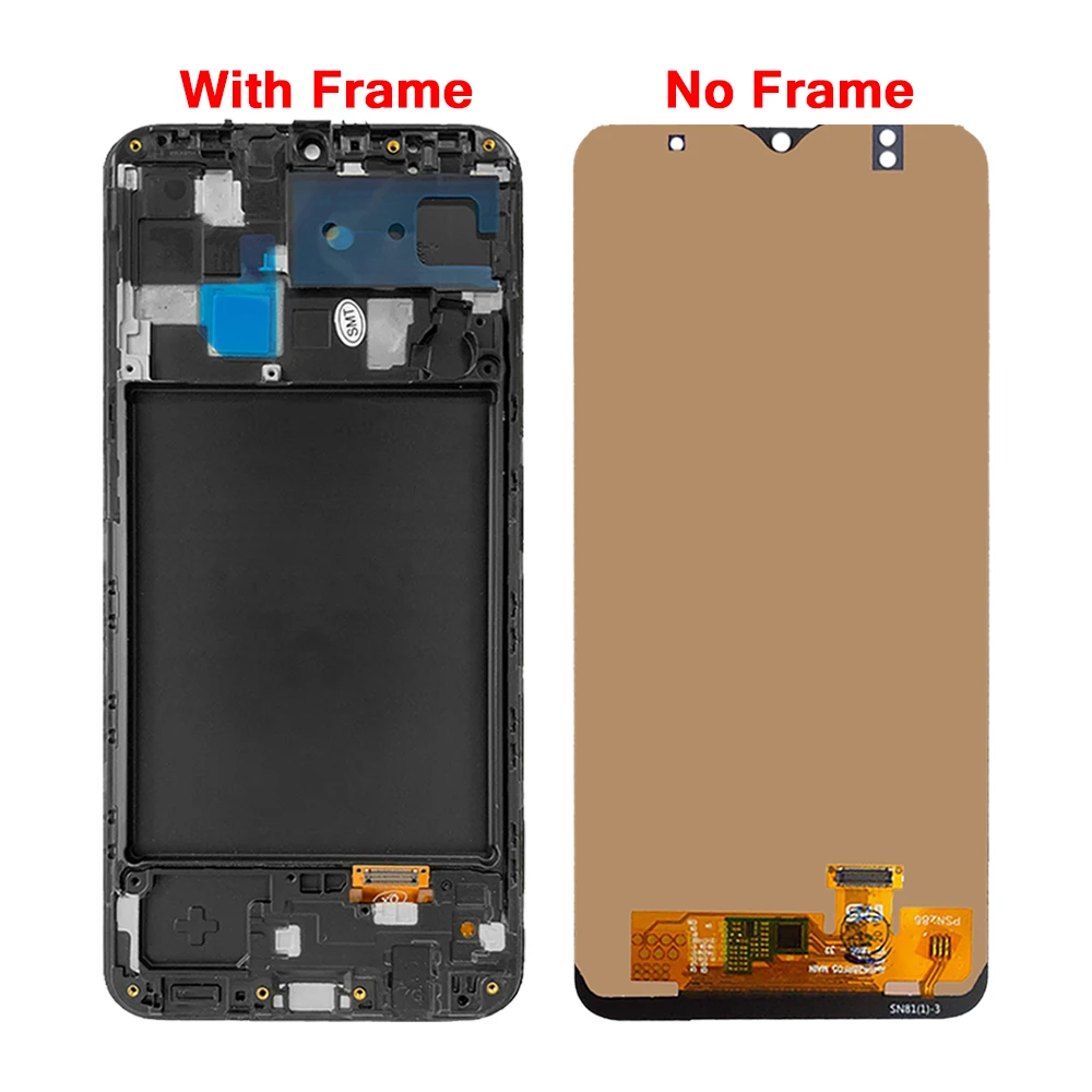 ЖК-дисплей Incell для Samsung galaxy A20 A205 сенсорный экран с цифровым преобразователем в