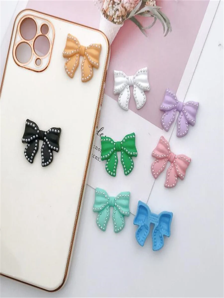 

New painted bow DIY mobile phone shell accessories