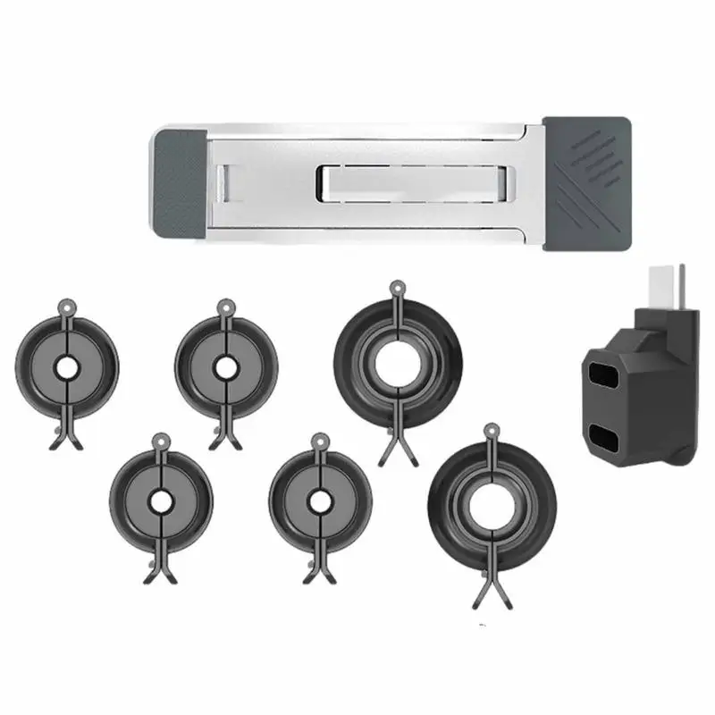 

Portable Bracket Adjustable Back Stand USB C Adaptor Rocker For Steams Deck Console Game Accessories Compatible Smartphones