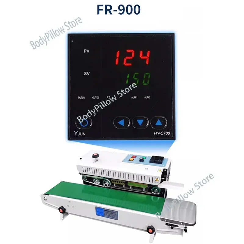 Горизонтальный непрерывный запайщик лент пленочный пакет автоматический