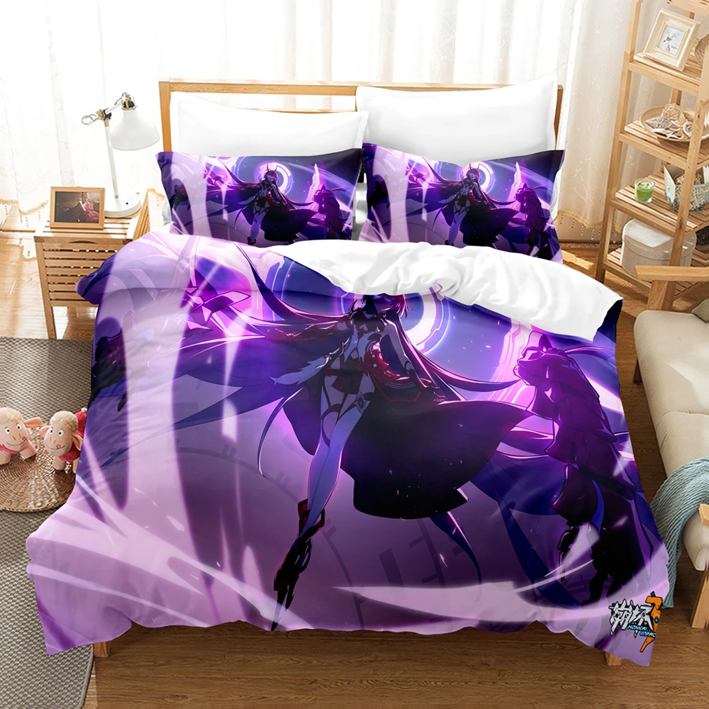 

3D Knife niang of younger sister Sets Duvet Cover Set With Pillowcase Twin Full Queen King Bedclothes Bed Linen