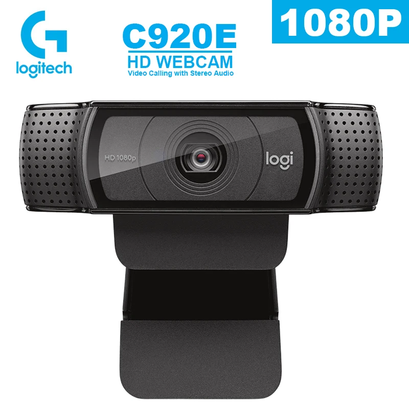 

Logitech C920E USB Camera HD Smart 1080p Live Anchor Webcam Laptop Office Meeting Video Calling Camera for Windows Mac Chrome