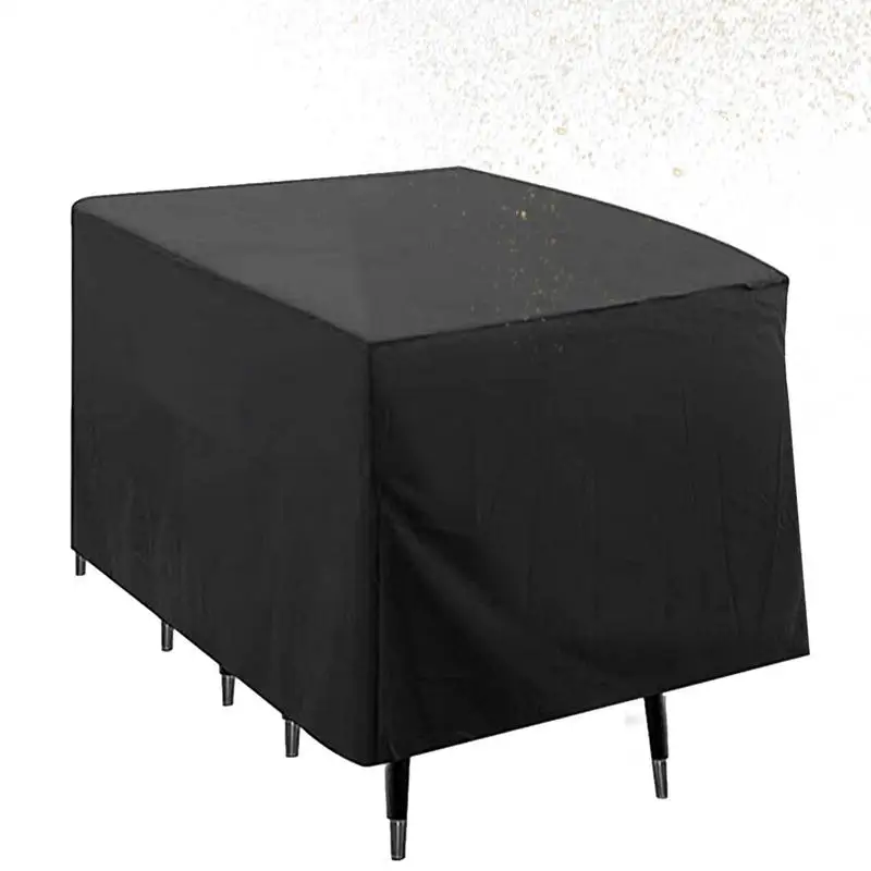 

Waterproof Patio Sofa Cover Patio Furniture Covers Waterproof For Outdoor Table 420D Rectangle Couch Sectional Cover For Deck