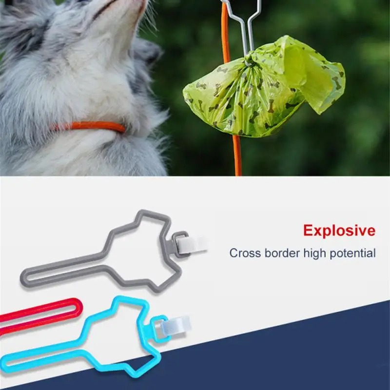 

Innovative Dog Dung Bag Hands-free Clip Hands-free Ease Of Use Best Selling Pet Supplies Dog Walking Poop Bag Dispenser Pet