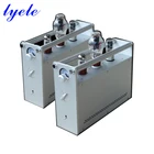 Lyele аудио 1 пара 300b вакуумный трубчатый усилитель Hifi класс A левый и правый канал разделенный звуковой усилитель высокой мощности 7 Вт * 2 счетчик Vu