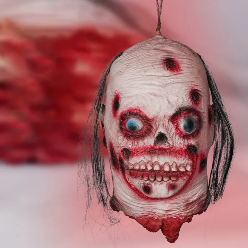 Страшная Подвесная Голова На Хэллоуин С Картинами Латексная Для Дома Призраками