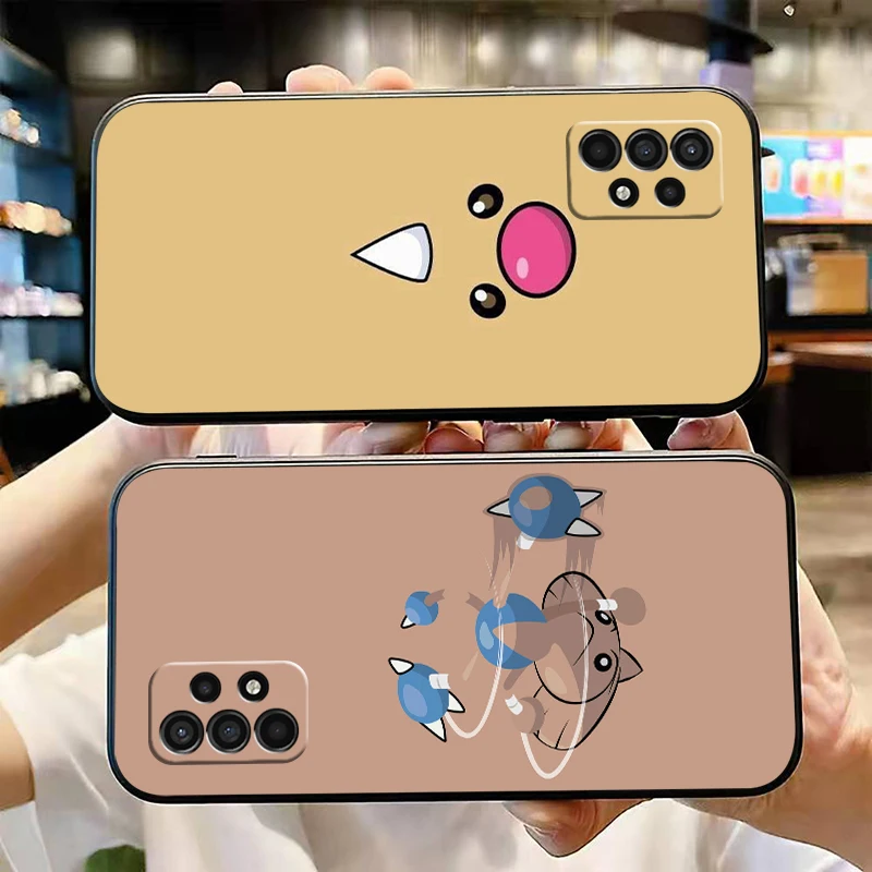 

Pokemon Pikachu Phone Case For Samsung Galaxy A31 A32 A41 A42 A51 A52 A71 A72 4G 5G Funda Back Silicone Cover Liquid Silicon