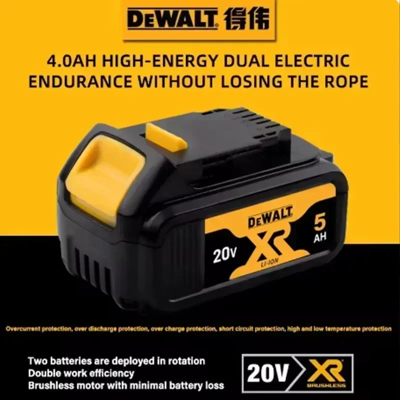 Совершенно новый сменный аккумулятор для DeWalt Power - Tools 18 В/20 В MAX 6 0 Ач DCB200