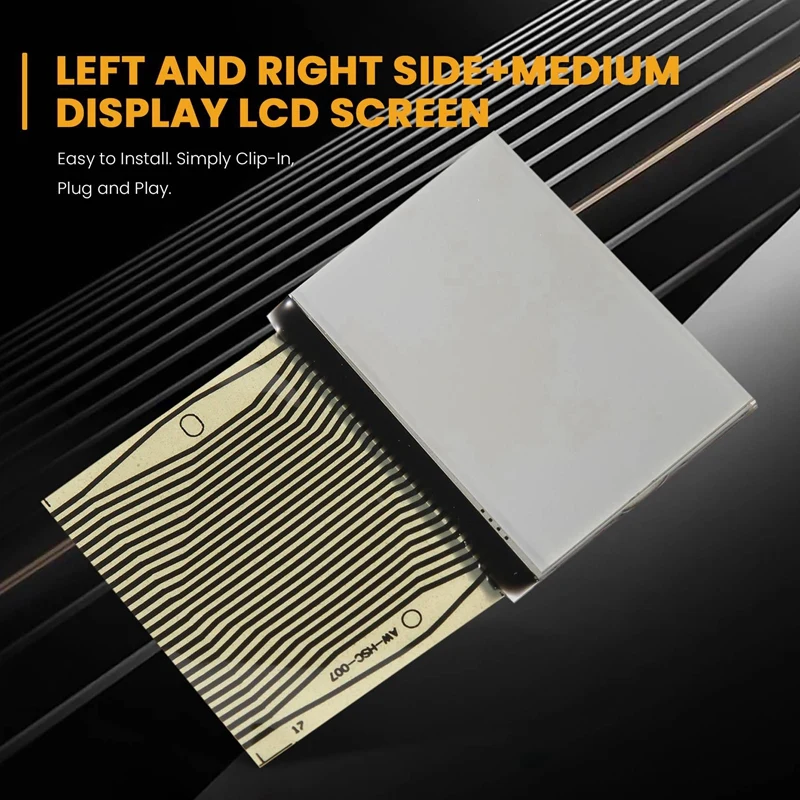 6 шт. автомобильный ЖК-экран Air-Con информационный дисплей для Mercedes Benz E-Class W210 CLK-Class