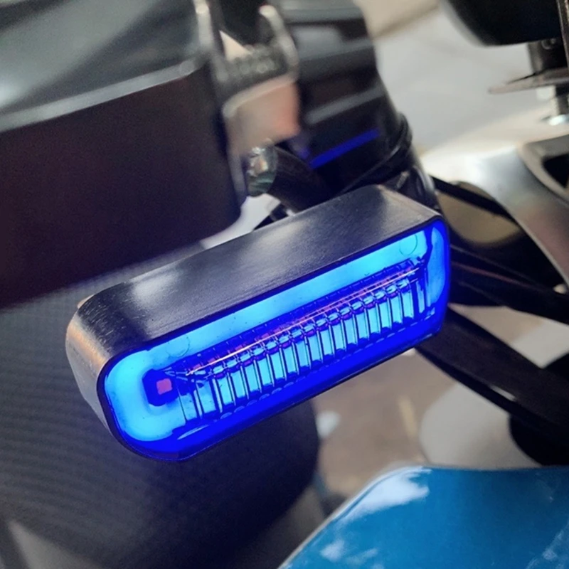 

Светильник светодиодный указатель поворота для мотоцикла, 12 В, мигающий индикатор, мигающая лампа D7YA