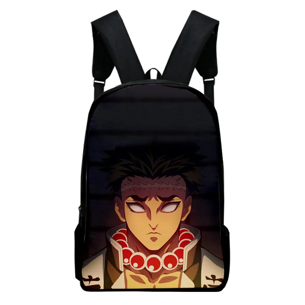 

Demon Slayer Simple Large Capacity Zipper Student Backpack