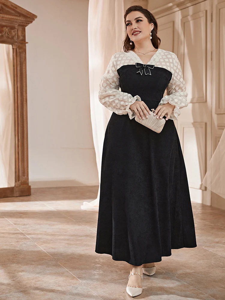 Рисунок 5 - Женское платье-макси с бантом и