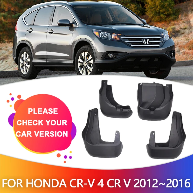 Для Honda CR-V 4 CR V 2012 ~ 2016 2013 2014 2015 брызговики для задних крыльев защита автомобильных