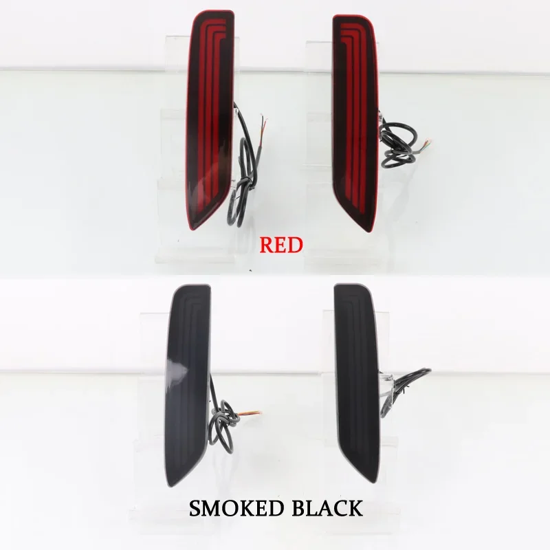 Автомобильный светодиодный отражатель заднего бампера для Mitsubishi Xpander Cross 2019 2020 2021