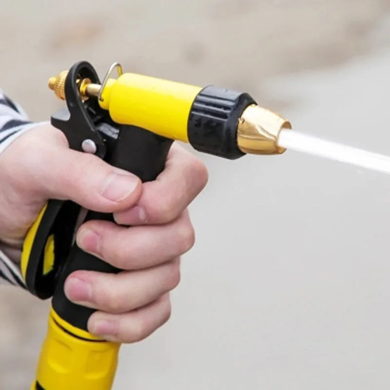Adjustable Power Garden Washer Nozzle Sprayer Car High Pressure Water Gun for Sprinkler Cleaning Tool Watering Irrigation | Дом и сад