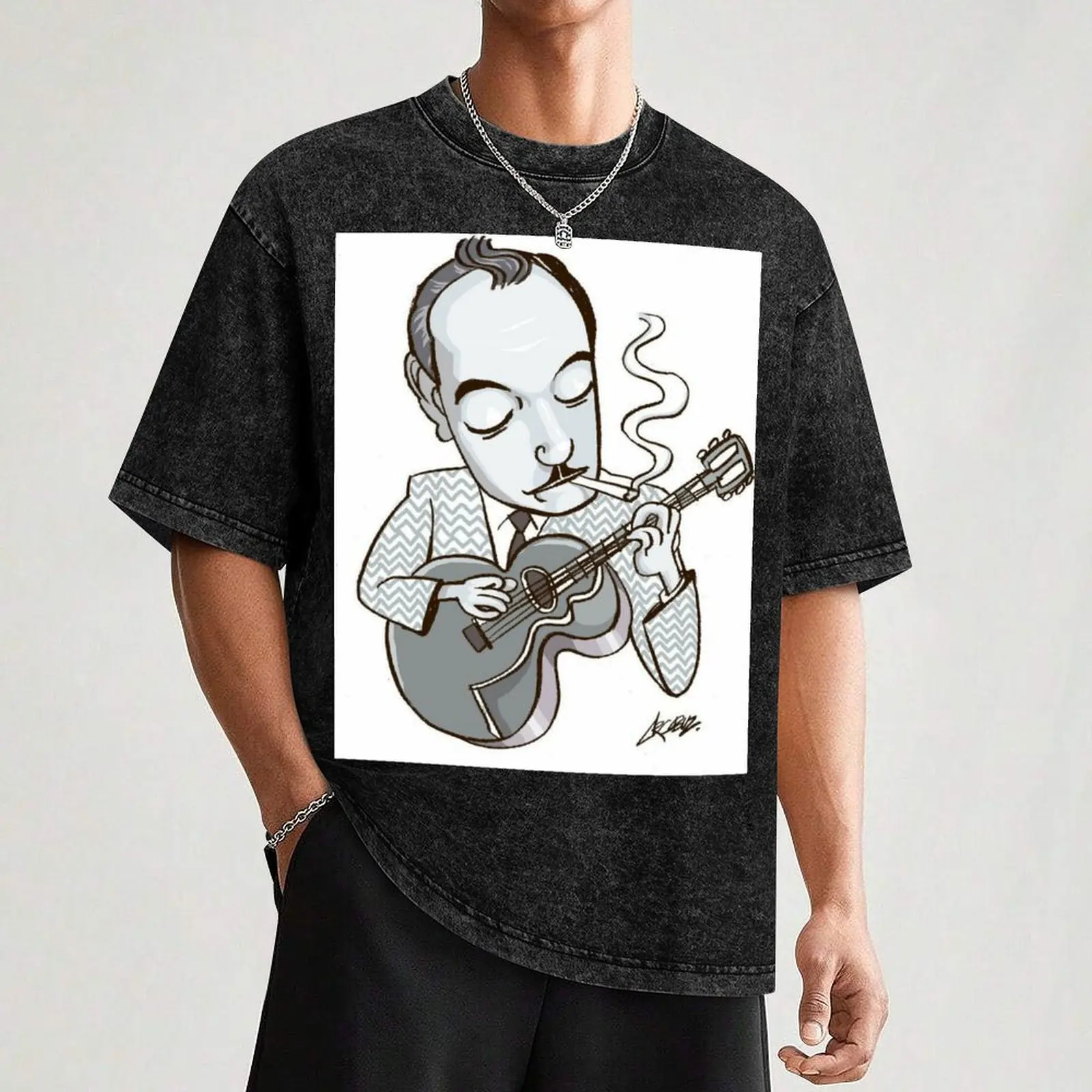 Футболка Django Reinhardt The Manouche Legend милая одежда футболка с графическим рисунком