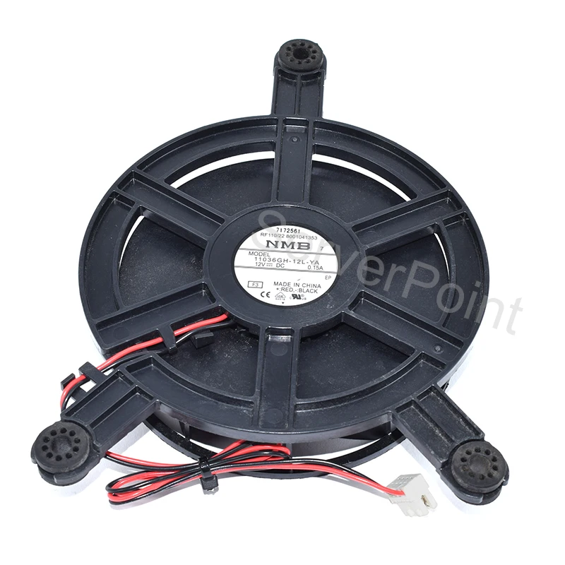 Оригинальные новые для НМБ 11036GH-12L-YA DC12V 0.15A 2-контактный Вентилятор охлаждения |