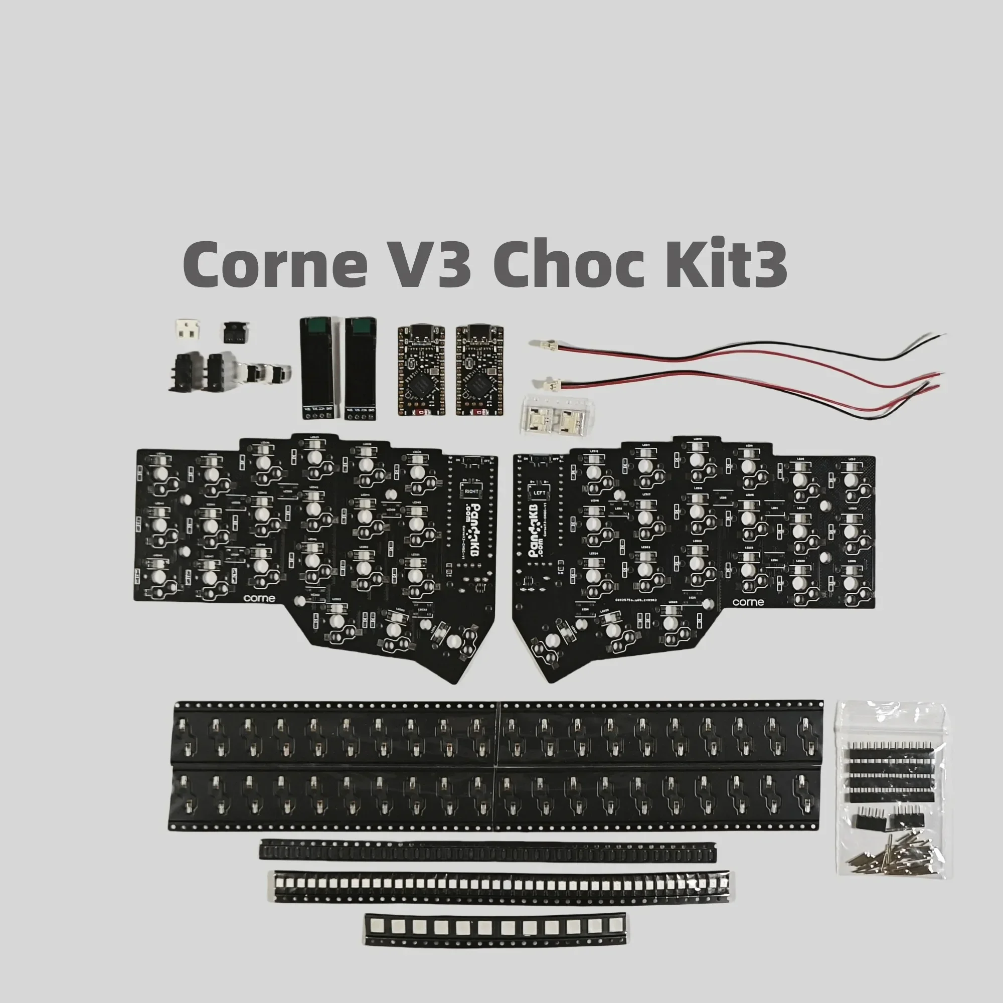 Комплект печатных плат Corne V3 Choc изготовленный на заказ низкопрофильный комплект