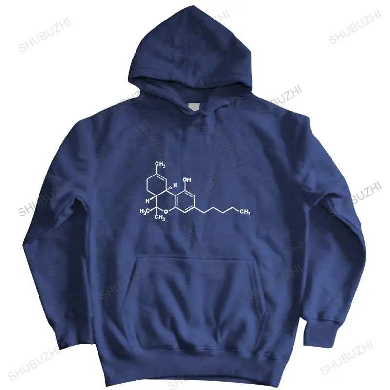 

fashion cotton hoodie men sweatshirt zipper coat hot sale ch3 Thc Tetrahy Drocannabinol Molecule Funny printing hooded jacket