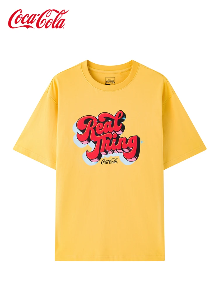 Официальная футболка с коротким рукавом и круглым вырезом буквенным принтом |