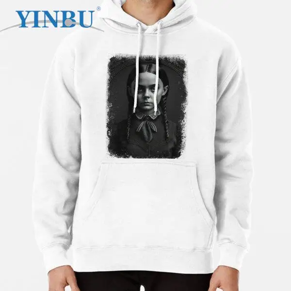 

Таинственная девочка на Хэллоуин-пуловер в стиле сред-арт Толстовка Новинка модная одежда