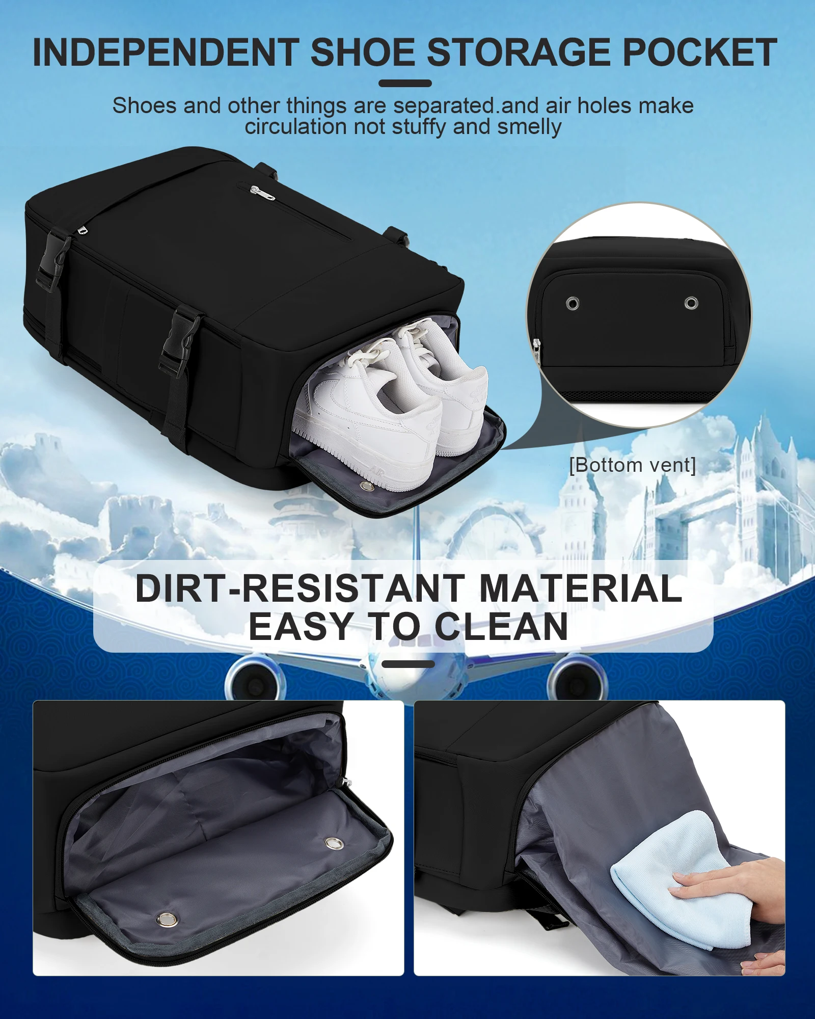 Модный нейлоновый рюкзак для женщин унисекс водонепроницаемая портативная