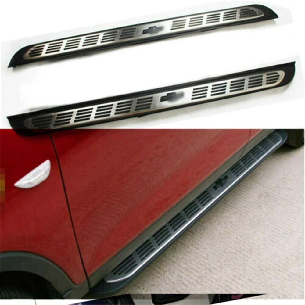 

Фиксированные подножки боковые подножки педали Nerf протектор стержень подходит для Chevrolet Chevy Trailblazer 2021 2022 2023