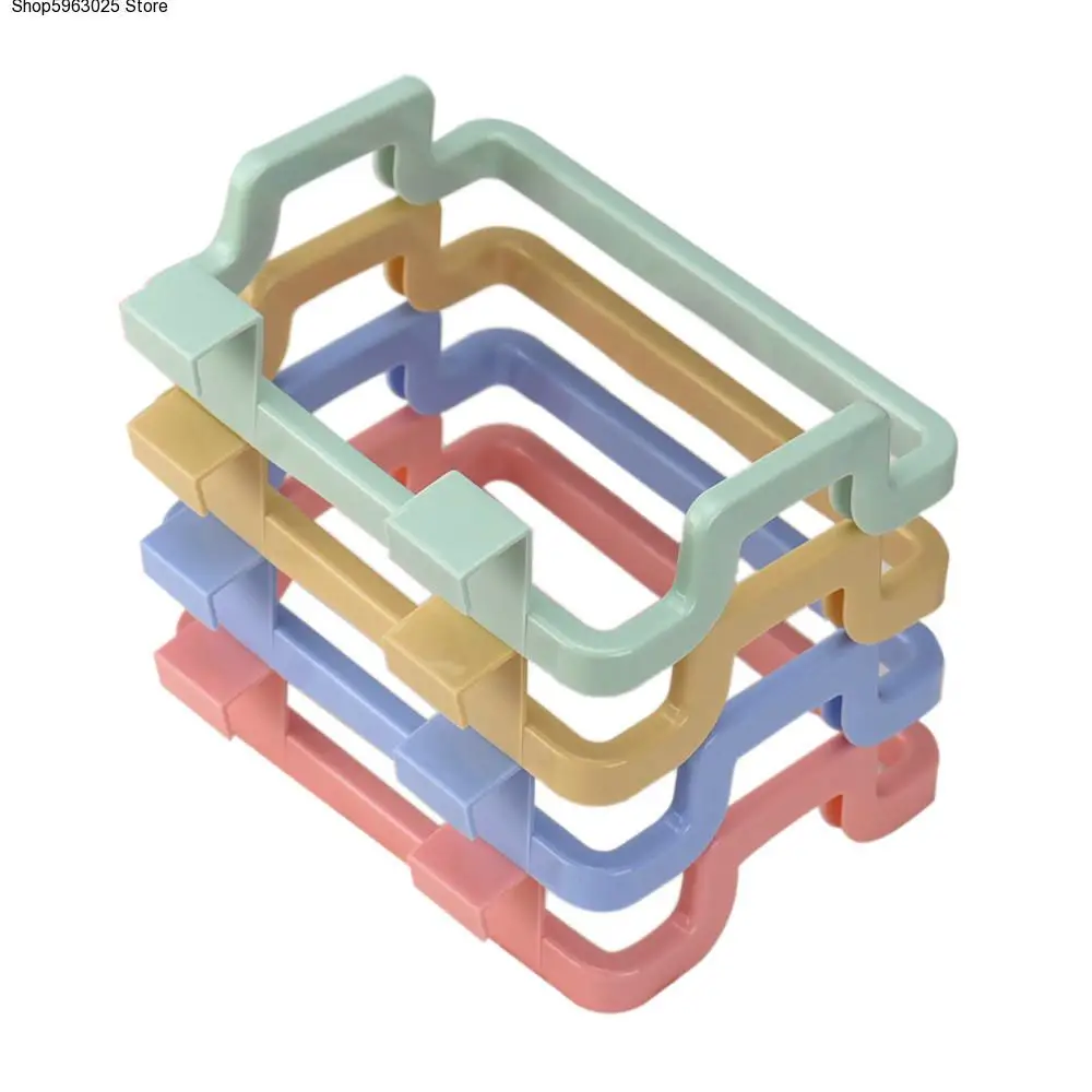 

Стеллаж для хранения, кухонный портативный держатель для мусорного пакета