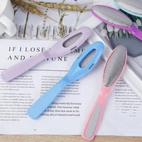 1pcs foot rub file stainless steel double sided foot rasp heel file hard dead skin callus remover exfoliating pedicure care tool