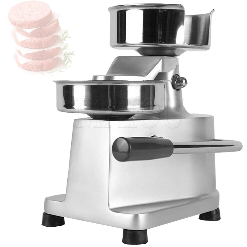 

100mm 130mm 150mm Meat Press Forming Machine Hamburger Patty Maker Manual Burger Making Machine For Bussiness